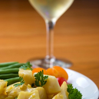 Рецепт Морские гребешки в белом вине