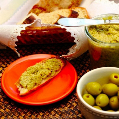 Рецепт Тапенад из оливок с каперсами и анчоусом