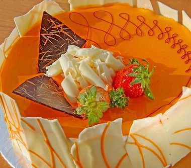 Рецепт Воздушный апельсиновый торт