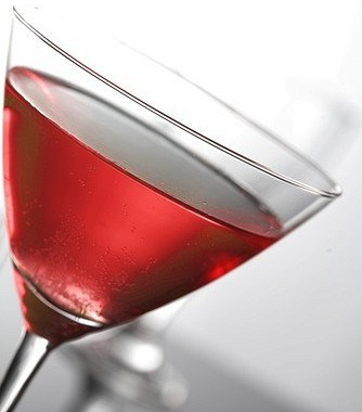 Рецепт Французское розовое мартини