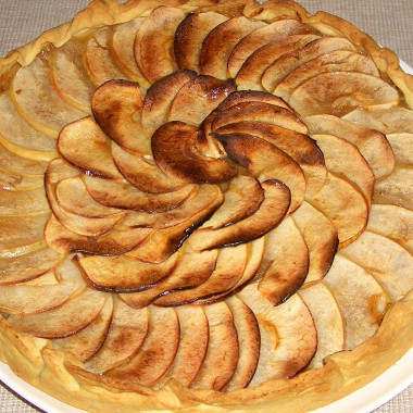 Рецепт Яблочный пирог по‑французски