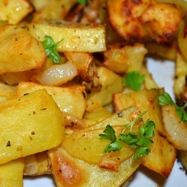 Рецепт Запеченный картофель по‑итальянски