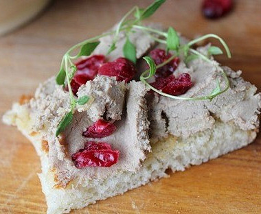Рецепт Паштет с печенью,грудкой и пармезаном