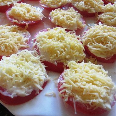 Рецепт Помидоры с сыром