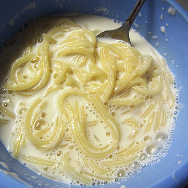 Рецепт Молочный суп с вермишелью