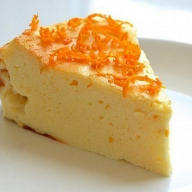 Рецепт Творожный пирог с апельсиновой цедрой
