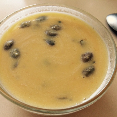 Рецепт Сливочный тыквенный суп с ароматными травами