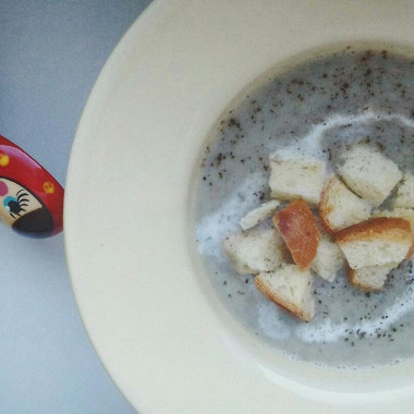Рецепт Крем-суп из шампиньонов и картофеля