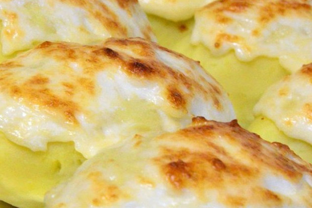 Котлеты в картофеле под сырной шапкой