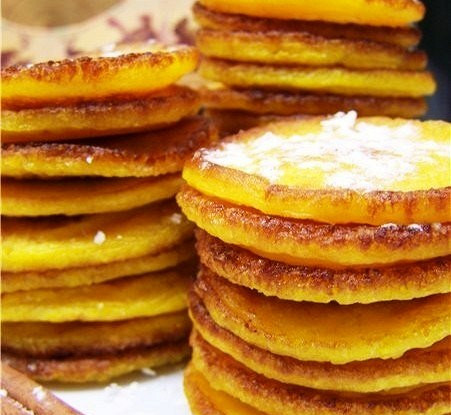 Тыквенные блинчики с корицей