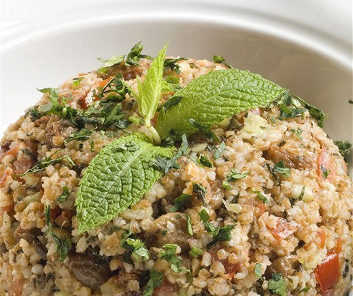 Кускус с овощами и куриным филе