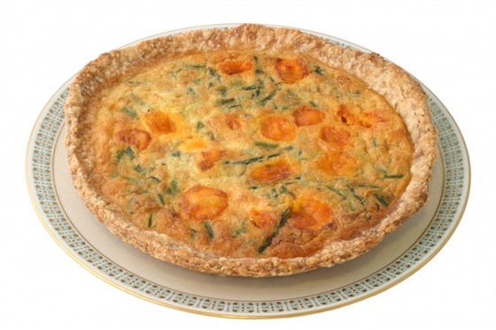 Яйца с ланкаширским сыром и спаржей