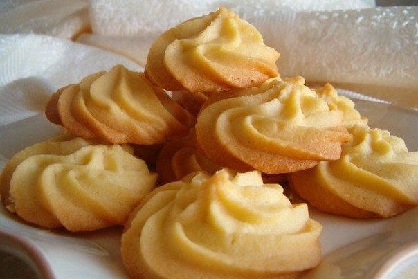 Тающее песочное печенье