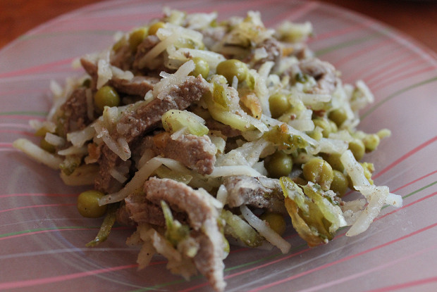 Мясной салат - пошаговый рецепт с фото на Повар.ру в 2019 году Мясной салат - пошаговый рецепт с фото на Повар.ру в 2019 году