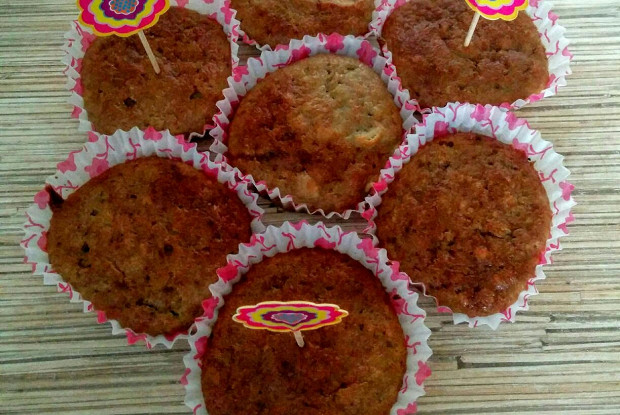 Маффины с бананами