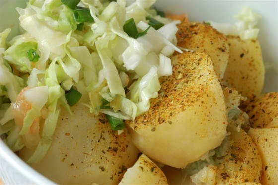 Салат картофельный
