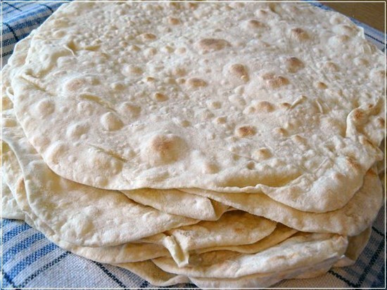 Лаваш на сковороде