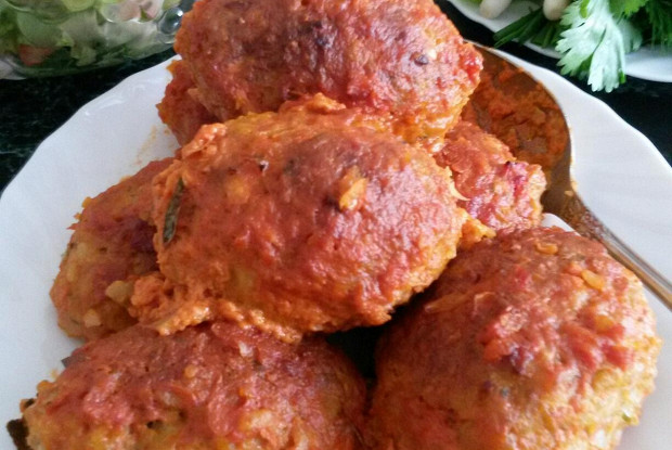 Ленивые голубцы с рисом