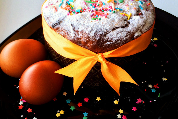 Рецепт кулича с сухими дрожжами и цукатами