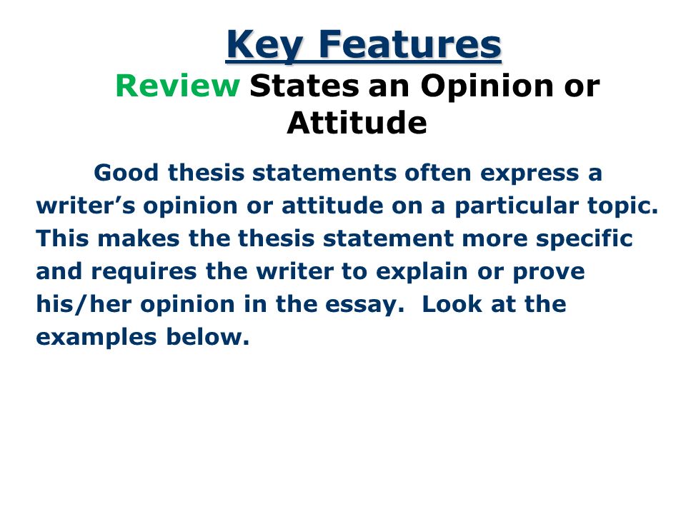 what is an argumentative thesis